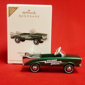 Hallmark Christmas Ornament 1959 Gillham Die Cast Automobile 2012 Special Kiddie